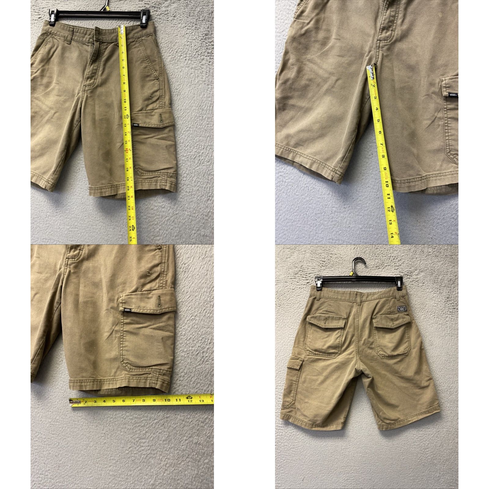 Vans VANS Authentic Chino Shorts Mens Size 30 Casual Faded Green Cotton Canvas 8 Inseam Size US 30 / EU 46 - 8 Thumbnail