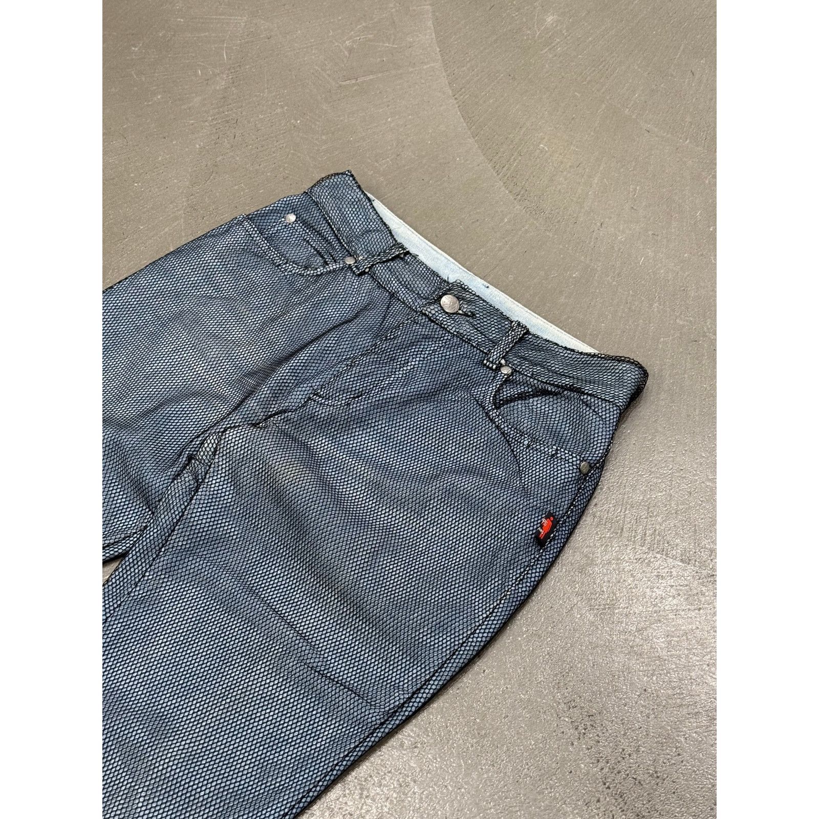 Jean Paul Gaultier 2000s Jean Paul Gaultier mesh double layer pants Size US 26 / EU 42 - 2 Thumbnail