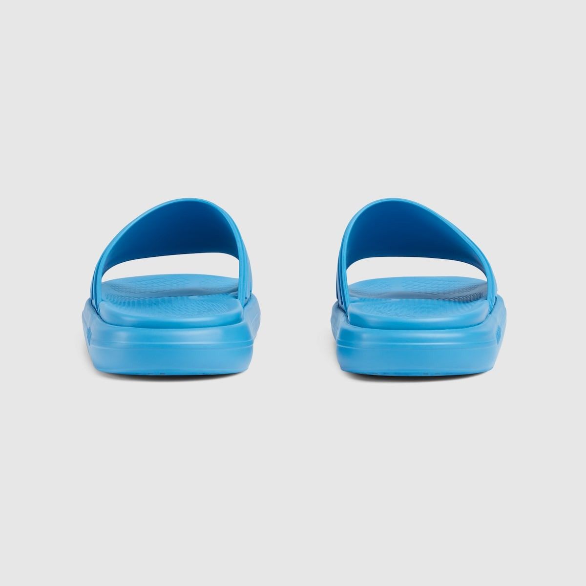 Gucci o1s1wg110125 Interlocking G Slide Sandals in Blue Size US 12.5 / EU 45-46 - 4 Thumbnail