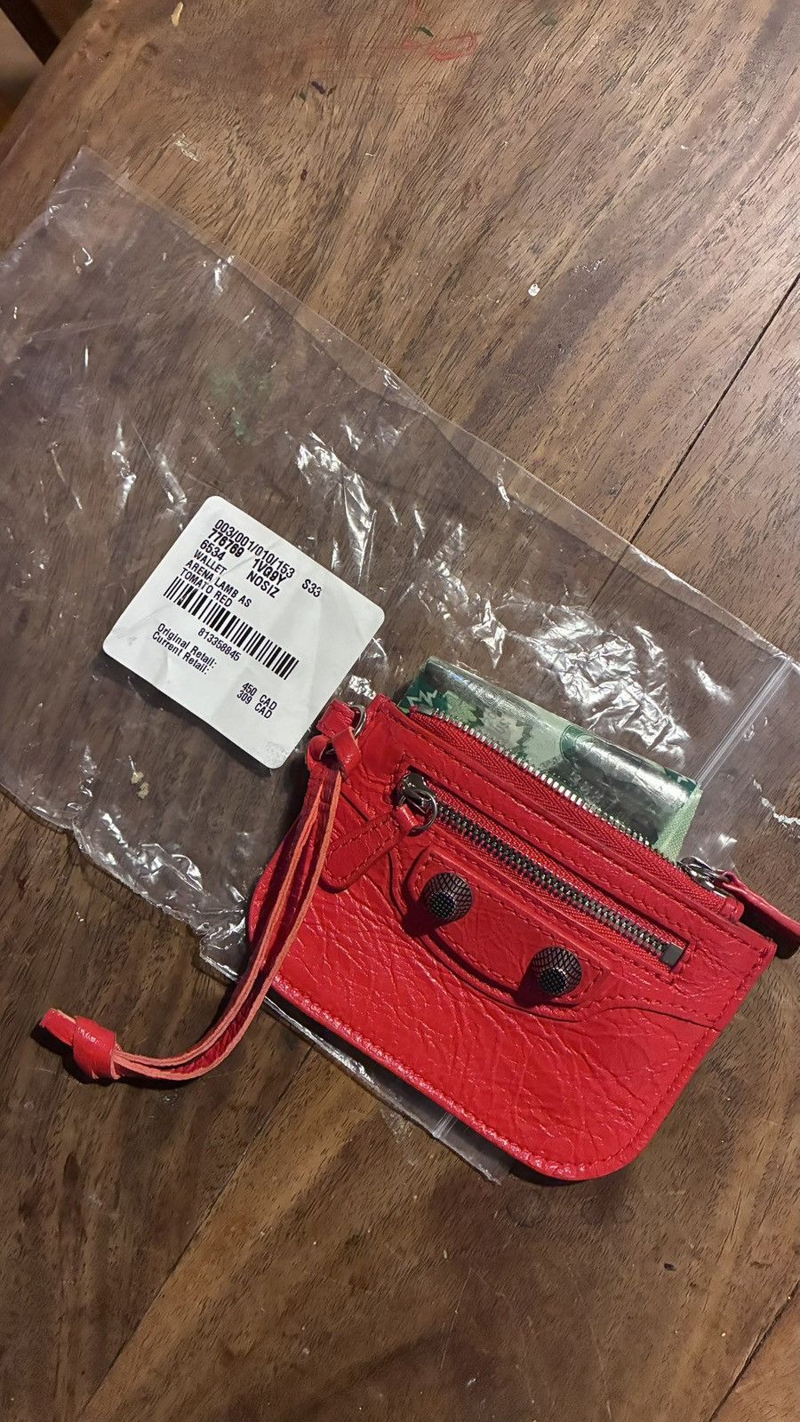 Balenciaga Balenciaga arena wallet Size ONE SIZE - 4 Thumbnail