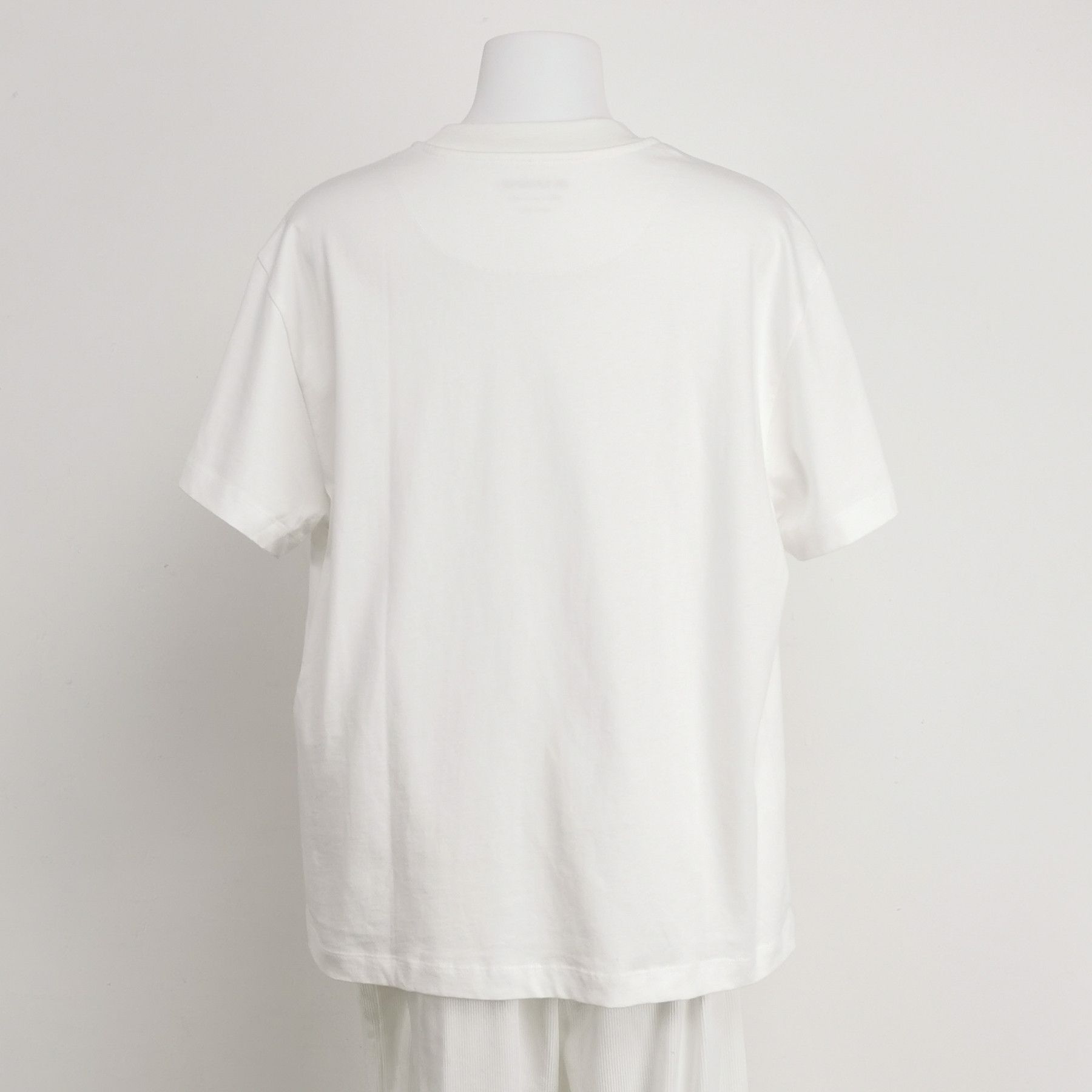 Jil Sander JIL SANDER JIL SANDER Cotton Solid Color Round Neck T-Shir Size US M / EU 48-50 / 2 - 2 Thumbnail
