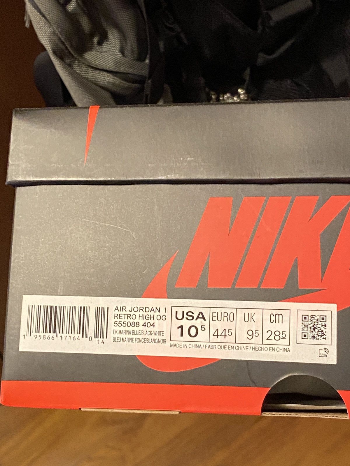 Jordan Brand × Nike Dark Marina Jordan 1 high Size US 10.5 / EU 43-44 - 6 Thumbnail
