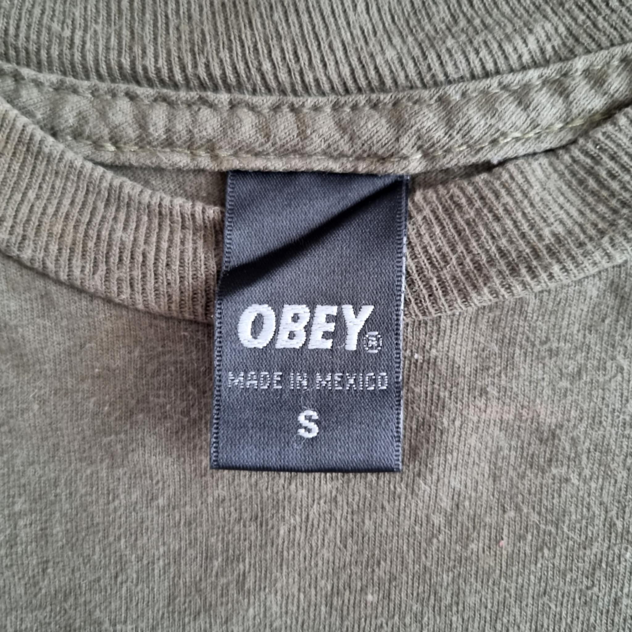 Obey Vintage OBEY Shirt Size US S / EU 44-46 / 1 - 8 Thumbnail
