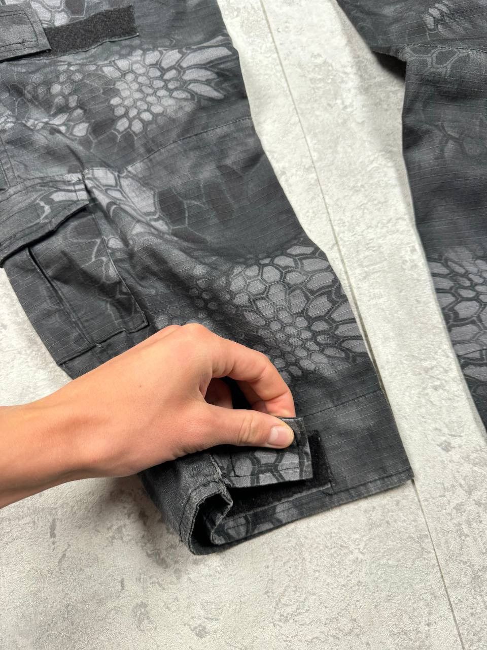 Japanese Brand Emerson Gray Camo Multipocket Tactical Pants Size 36 Size US 36 / EU 52 - 16 Thumbnail
