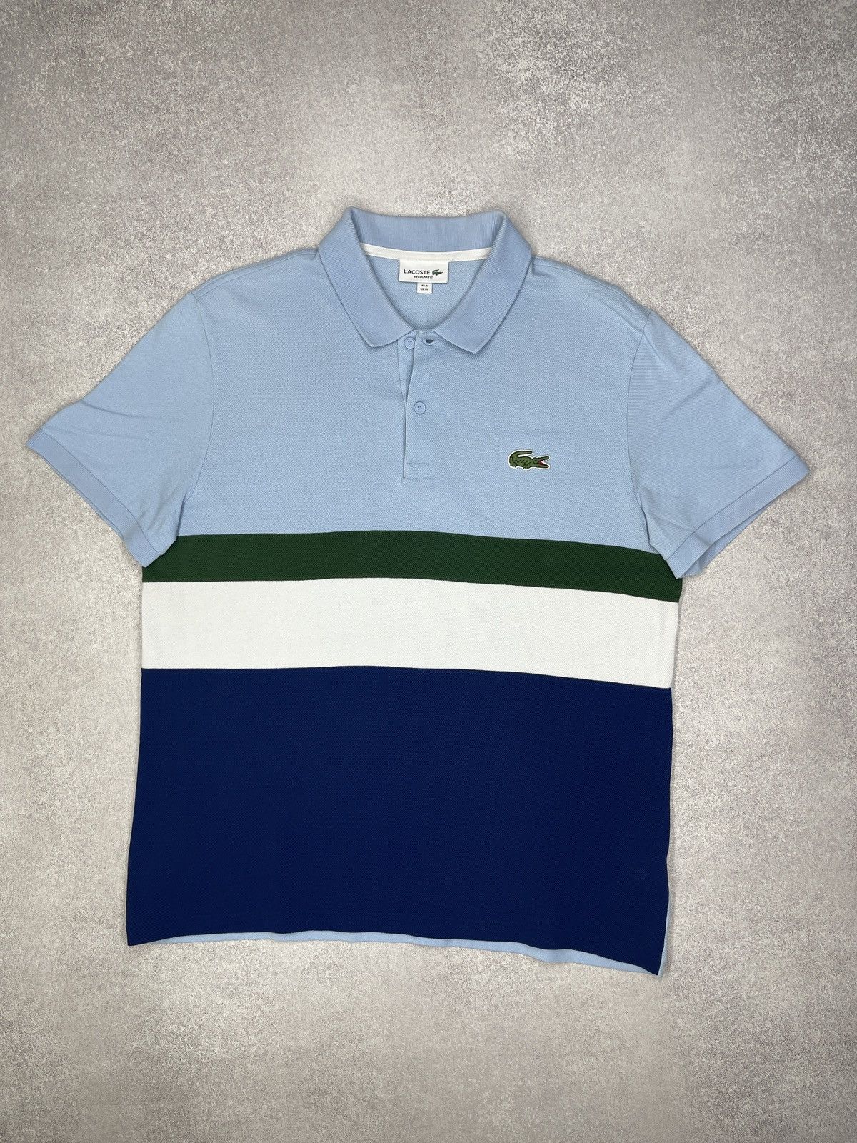 Lacoste Mens Lacoste Polo Multicolored Size XL Size US XL / EU 56 / 4 - 2 Thumbnail
