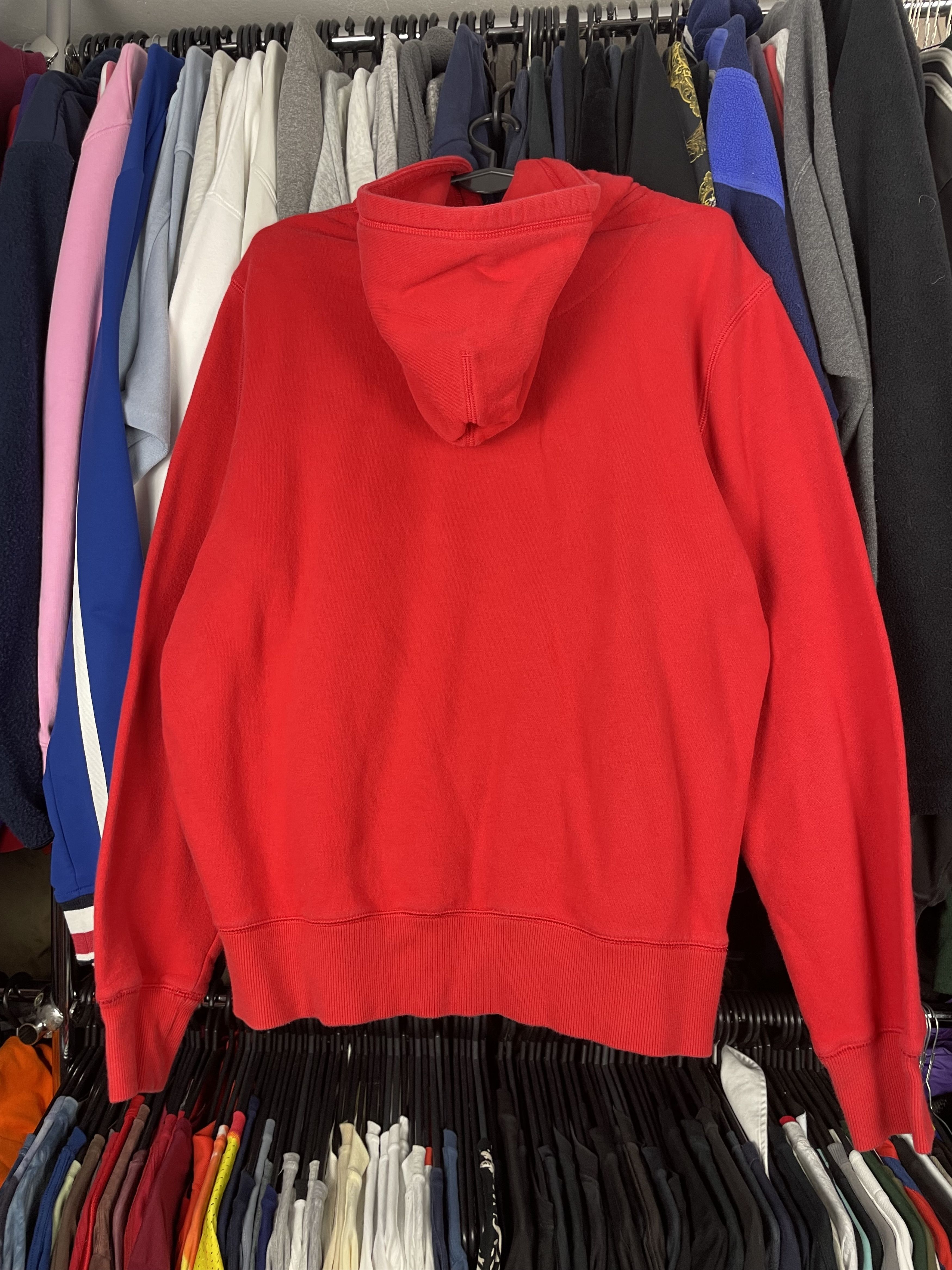 Nike × Vintage Vintage Y2K Rutgers University Nike Center Swoosh Hoodie Size US L / EU 52-54 / 3 - 7 Thumbnail