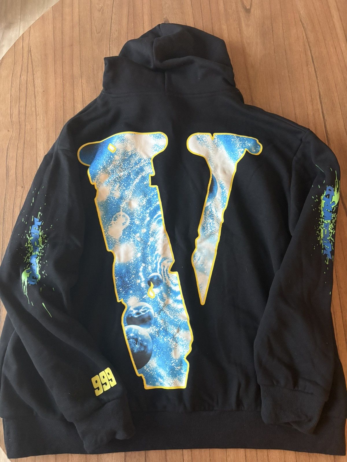 999 Club × Vlone Juice Wlrd x Vlone Cosmic Hoodie Size US XL / EU 56 / 4 - 3 Thumbnail