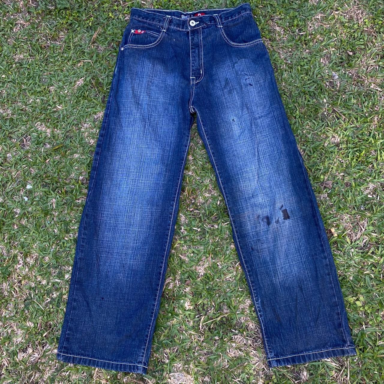 If Six Was Nine × Le Grande Bleu (L.G.B.) × Southpole Vintage Southpole Loose Fit Denim Jeans Size US 30 / EU 46 - 15 Thumbnail