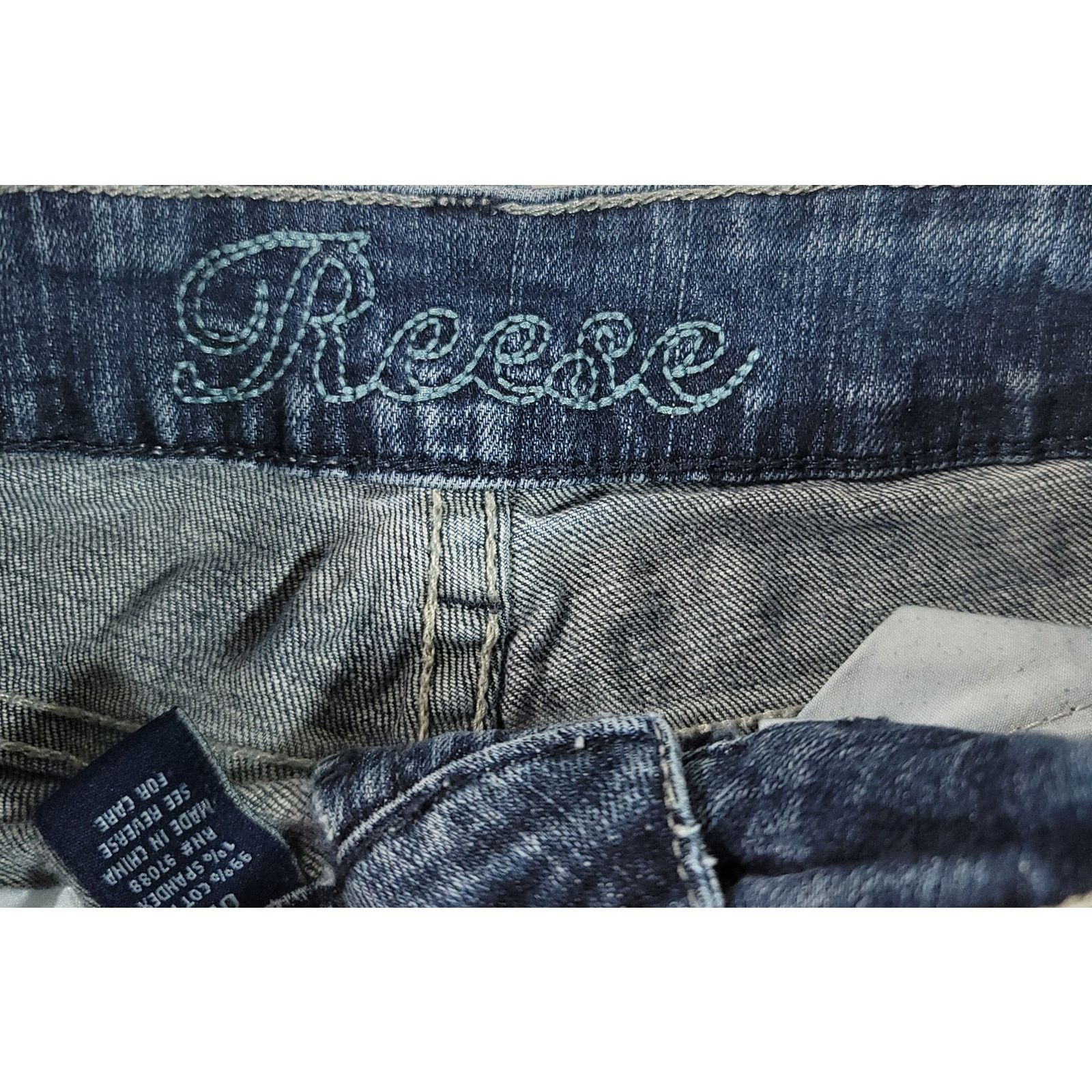 Other Delia's Reese Blue Distressed Denim Shorts 0R Frayed Hem Size 25" / US 0 / IT 36 - 4 Thumbnail