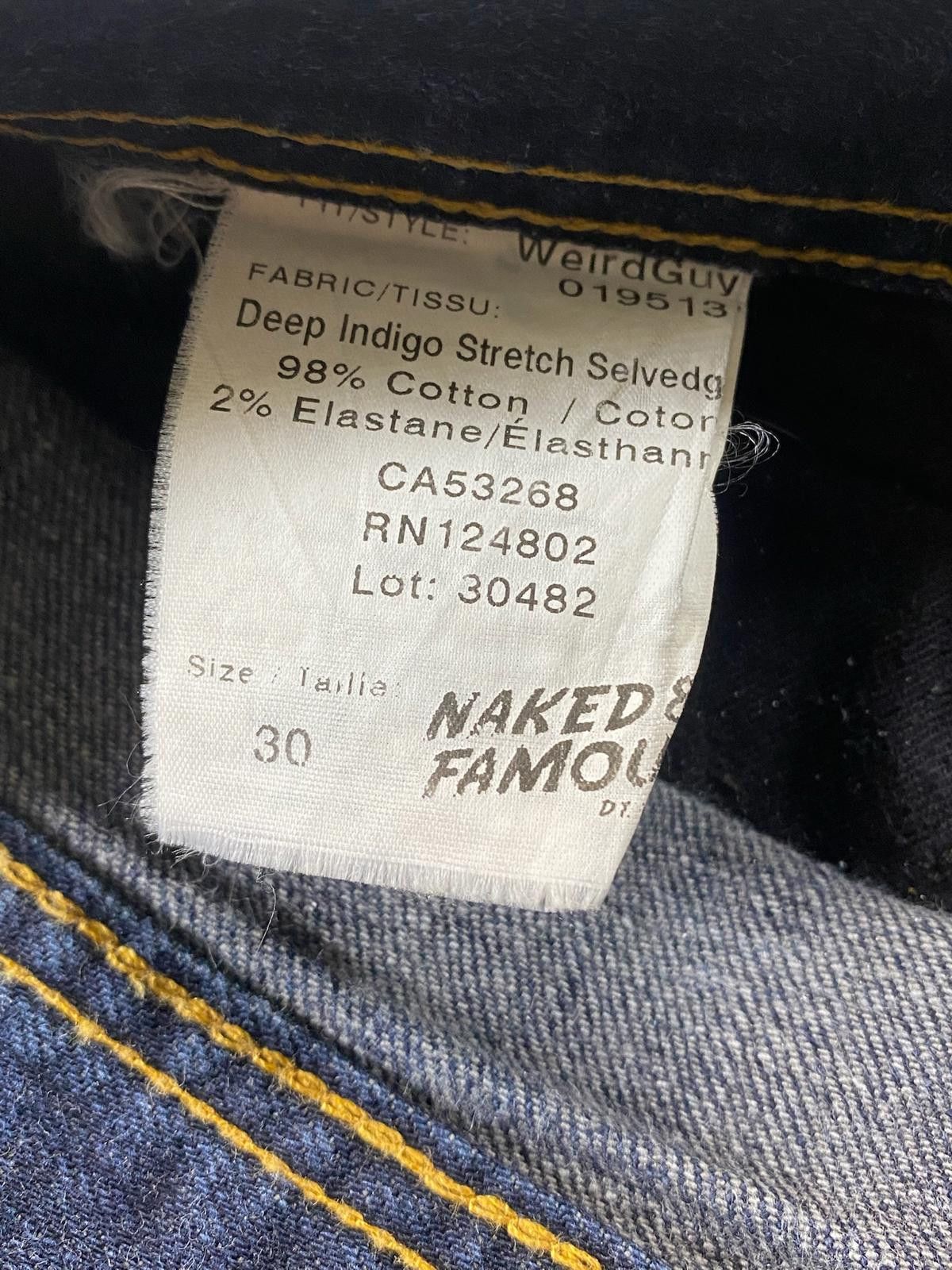 Other Vintage Naked and Famous blue denim 30 Size US 32 / EU 48 - 7 Thumbnail