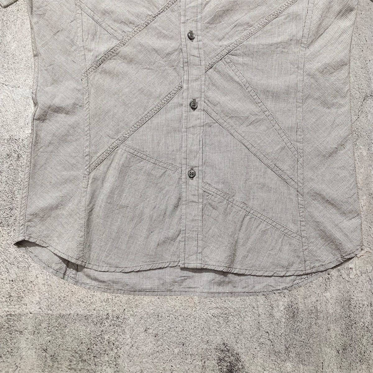 Nicole Club 2000s Nicole Club For Men Asymetric Pattern Button Up Shirt Size US M / EU 48-50 / 2 - 7 Thumbnail