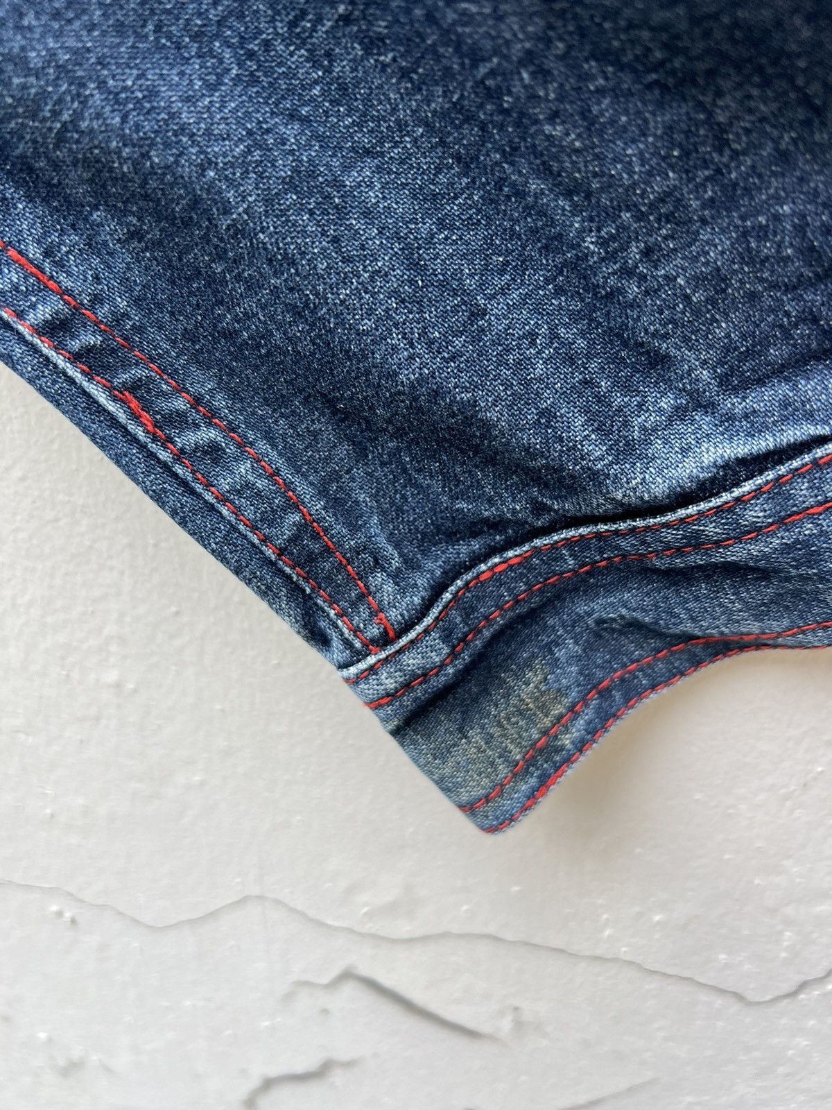 Marithe + Francois Girbaud Vintage MFG Distressed Oversized Denim Jacket Size US XL / EU 56 / 4 - 18 Thumbnail