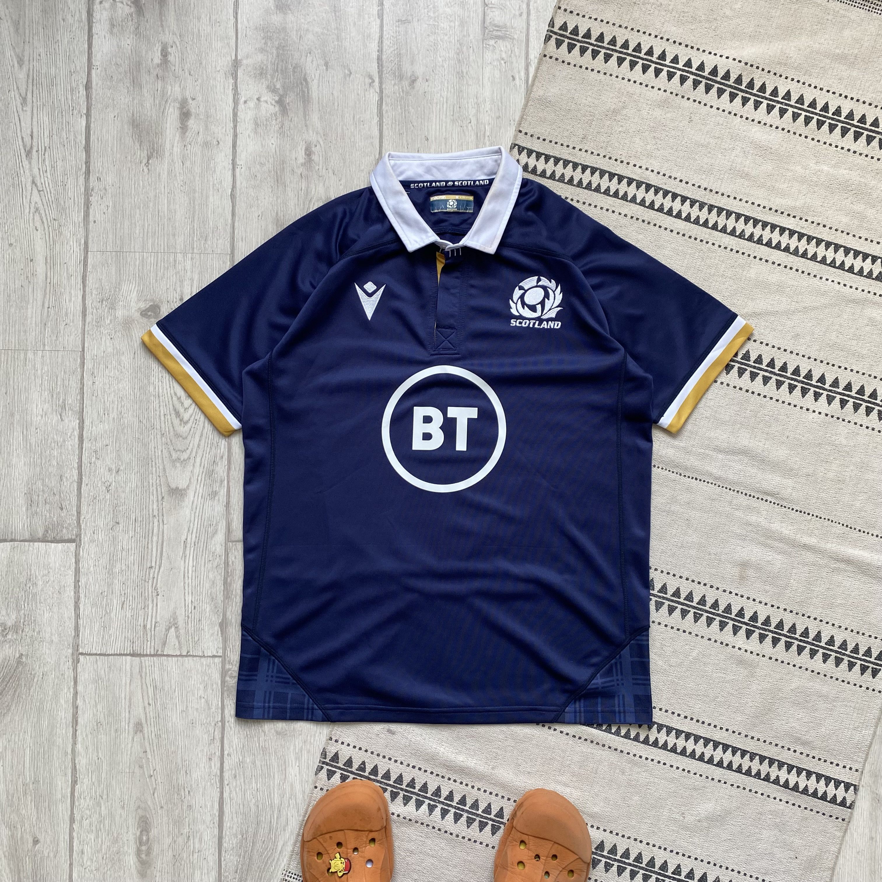 Umbro 🏈 Blockore England Scotland rugby jersey polo tee Drill Size US M / EU 48-50 / 2 - 1 Thumbnail