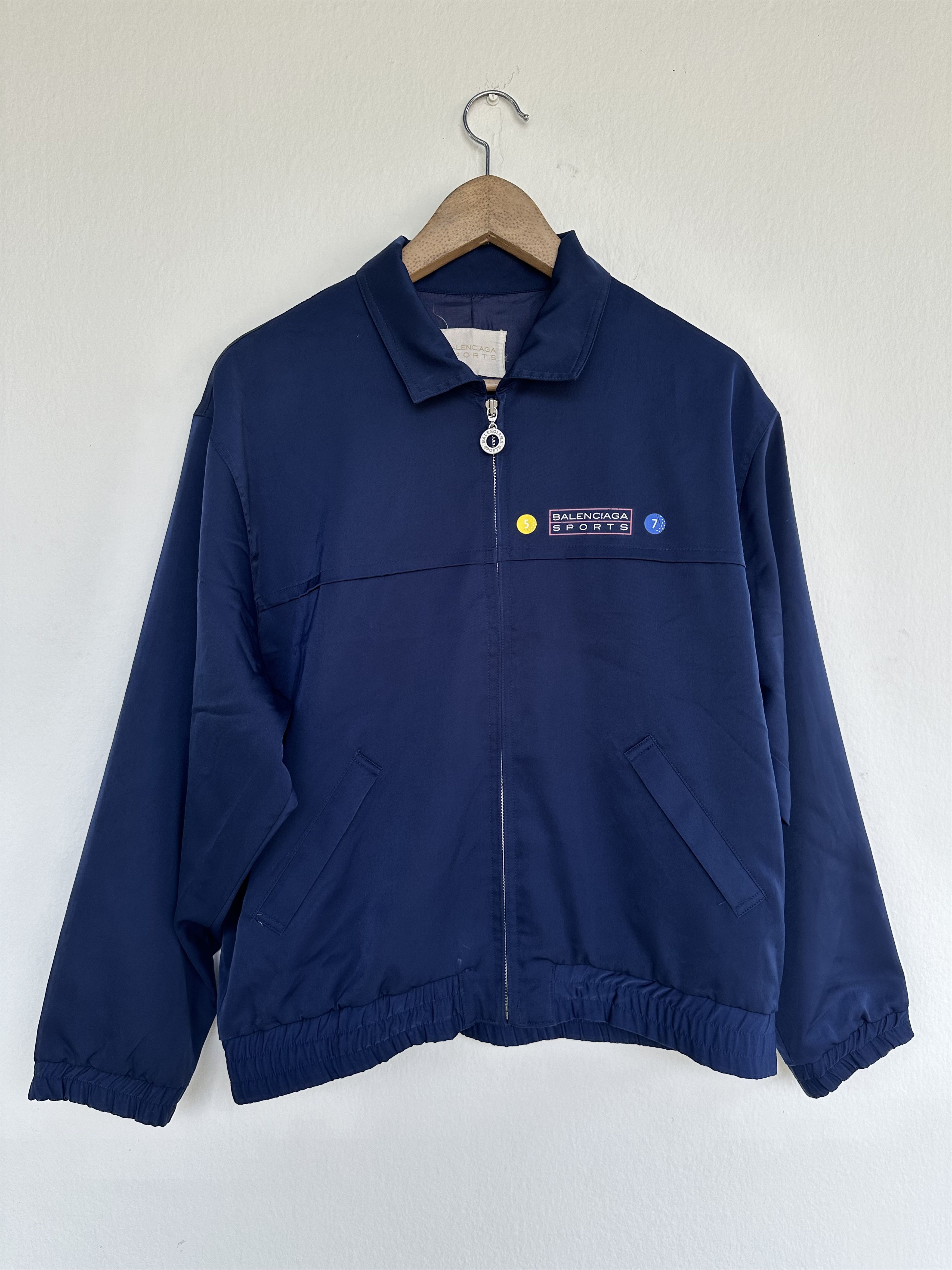 Balenciaga Vintage 90s Balenciaga Sports Jacket Size US L / EU 52-54 / 3 - 2 Thumbnail