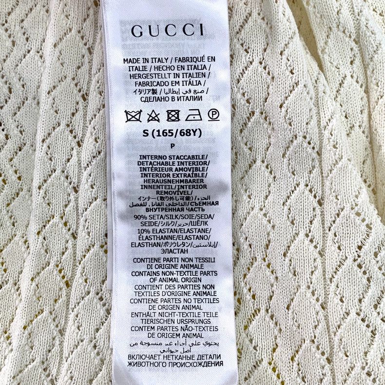 Gucci Gucci Size S Yellow striped knitted skirt Size 25" / US 0 / IT 36 - 6 Thumbnail
