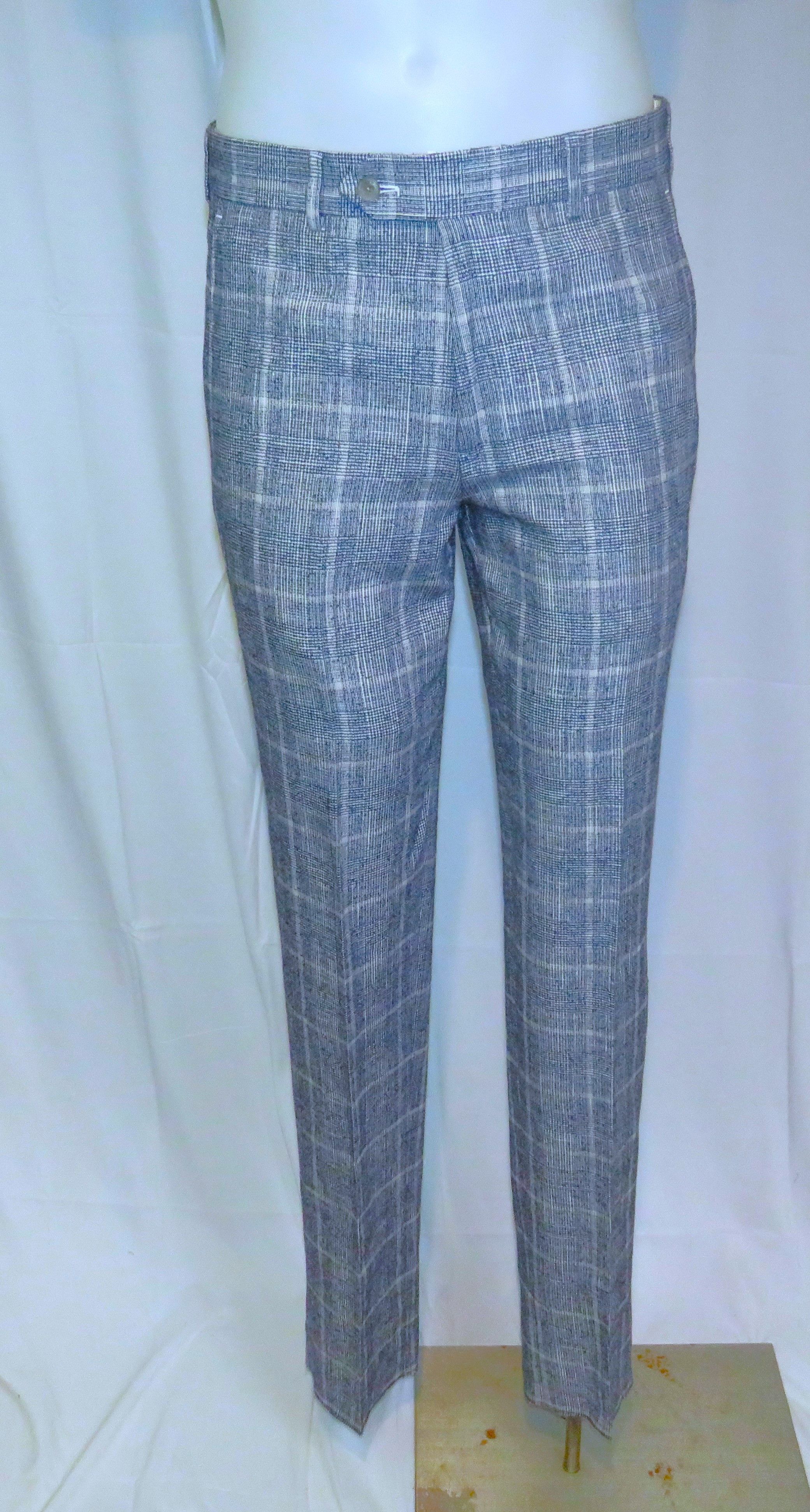 Brooks Brothers Golden Fleece Current Blue Plaid Two Button Suit 40R NWT Size 40R - 15 Thumbnail
