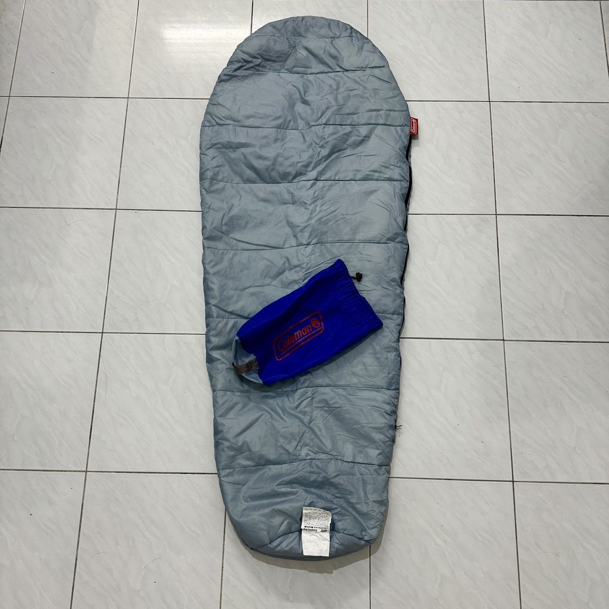 Other COLEMAN 'School Mummy/12' Sleeping Bag Blue/Grey JAPAN Size US M / EU 48-50 / 2 - 4 Thumbnail