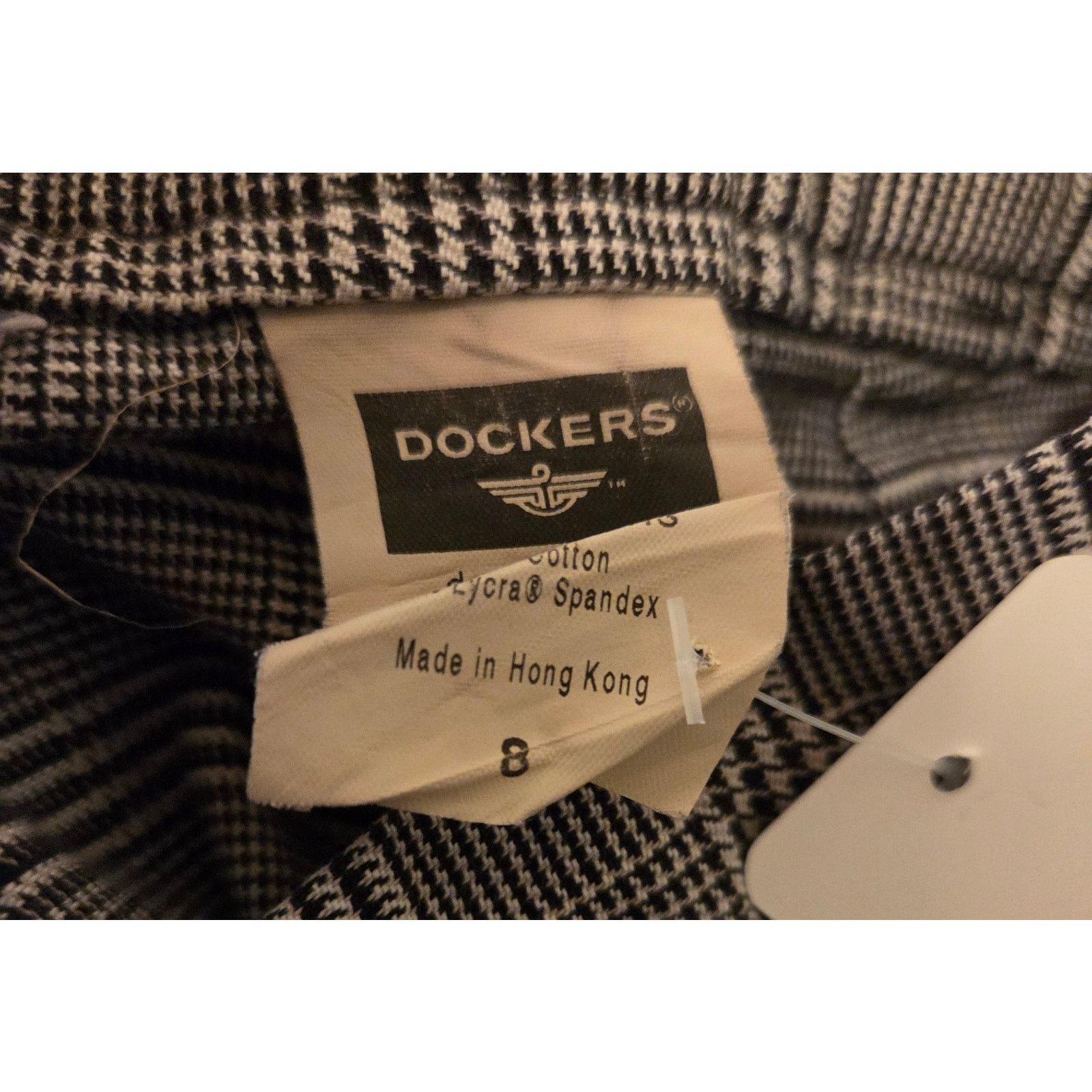Dockers Dockers Women's Size 8 Stretch Plaid Capri Formal Pants Size 30" / US 8 / IT 44 - 4 Thumbnail
