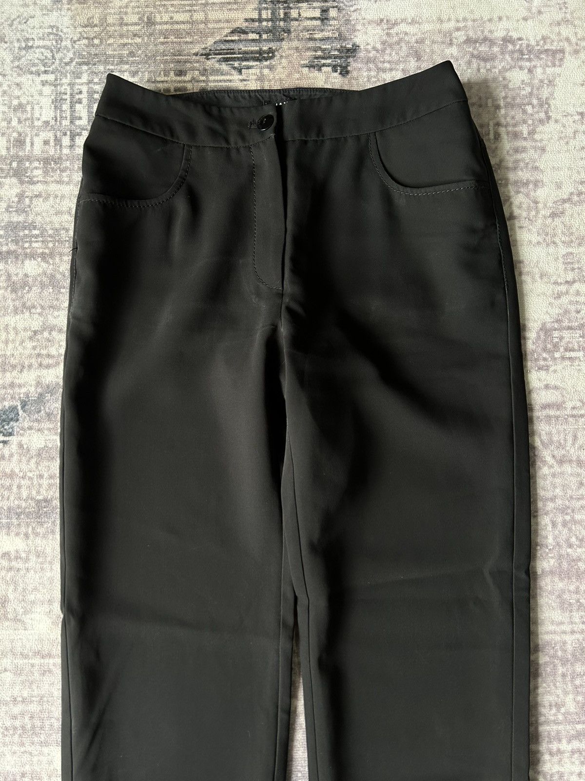 Chanel Vintage Chanel Trousers Black Pants Size 27" / US 4 / IT 40 - 4 Thumbnail