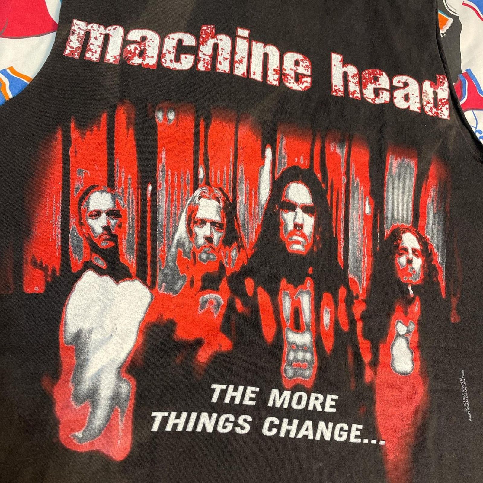 Band Tees × Vintage Vintage 1997 Machine Head The More Things Change Grunge Tee Size US L / EU 52-54 / 3 - 3 Thumbnail