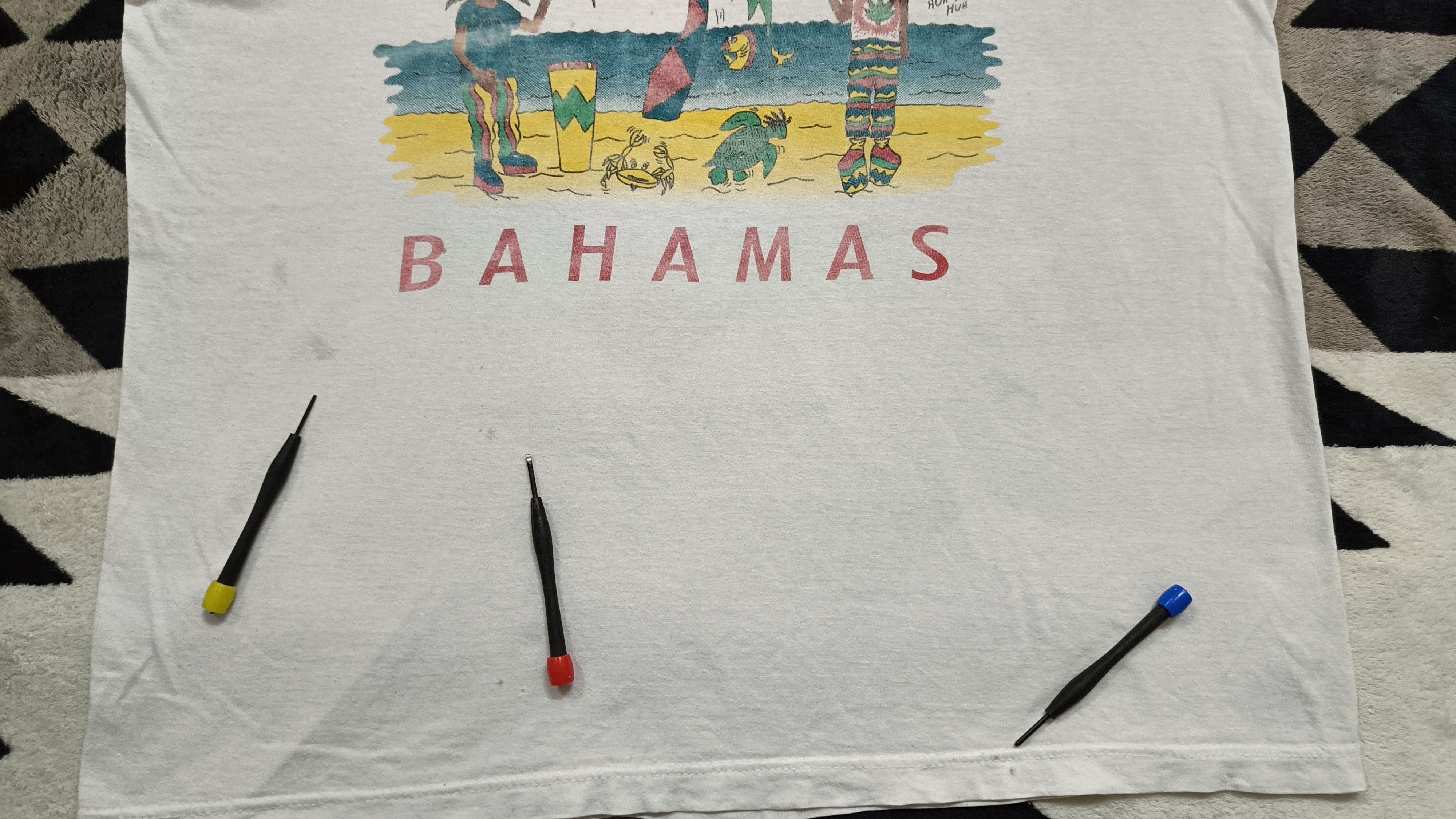 Band Tees 🔥🔥 Rare Vintage Beavis and Butt-Head Bahamas Rasta Tee Size US L / EU 52-54 / 3 - 6 Thumbnail
