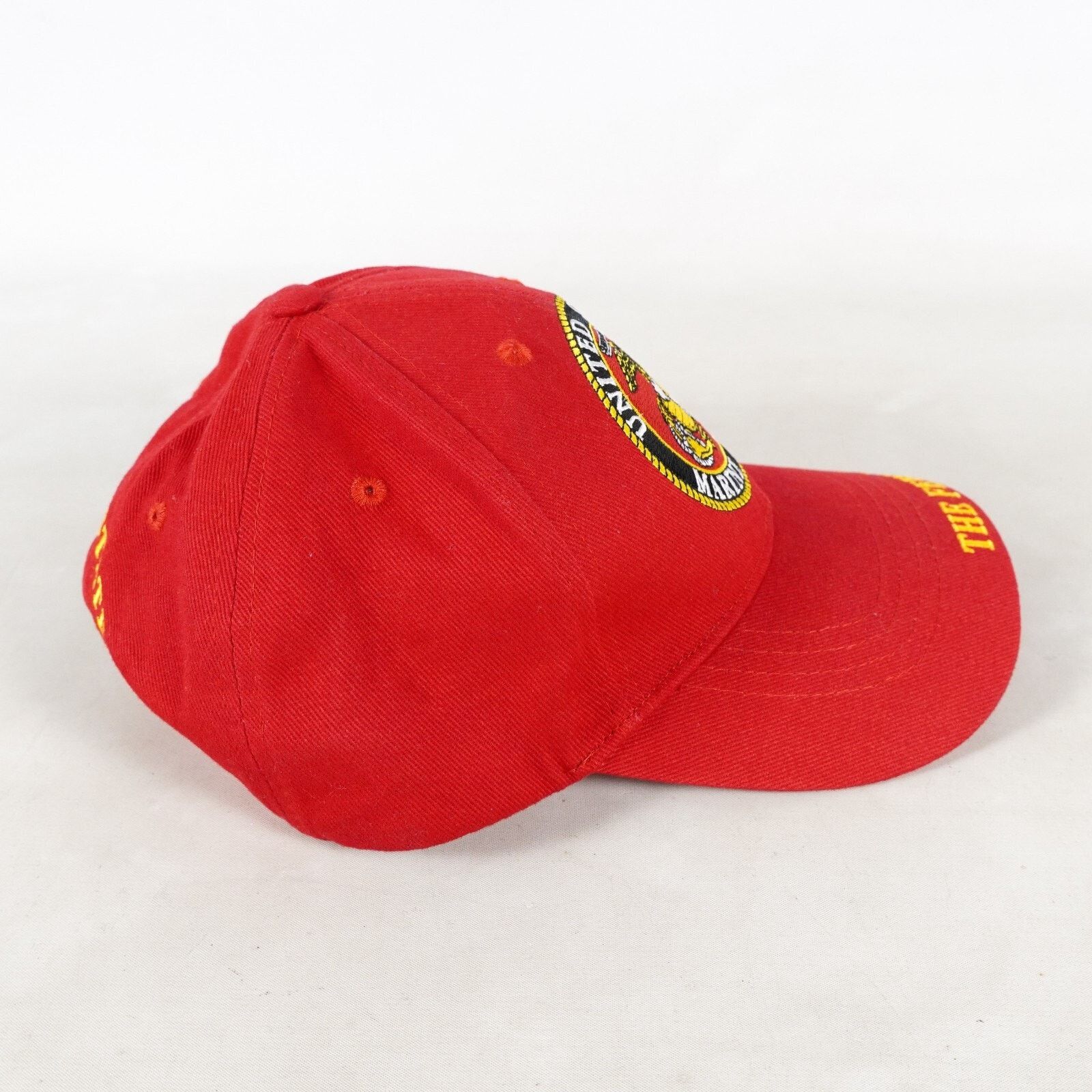 Other United States Marine Corps Military Hat Cap Strapback Red Size ONE SIZE - 3 Thumbnail