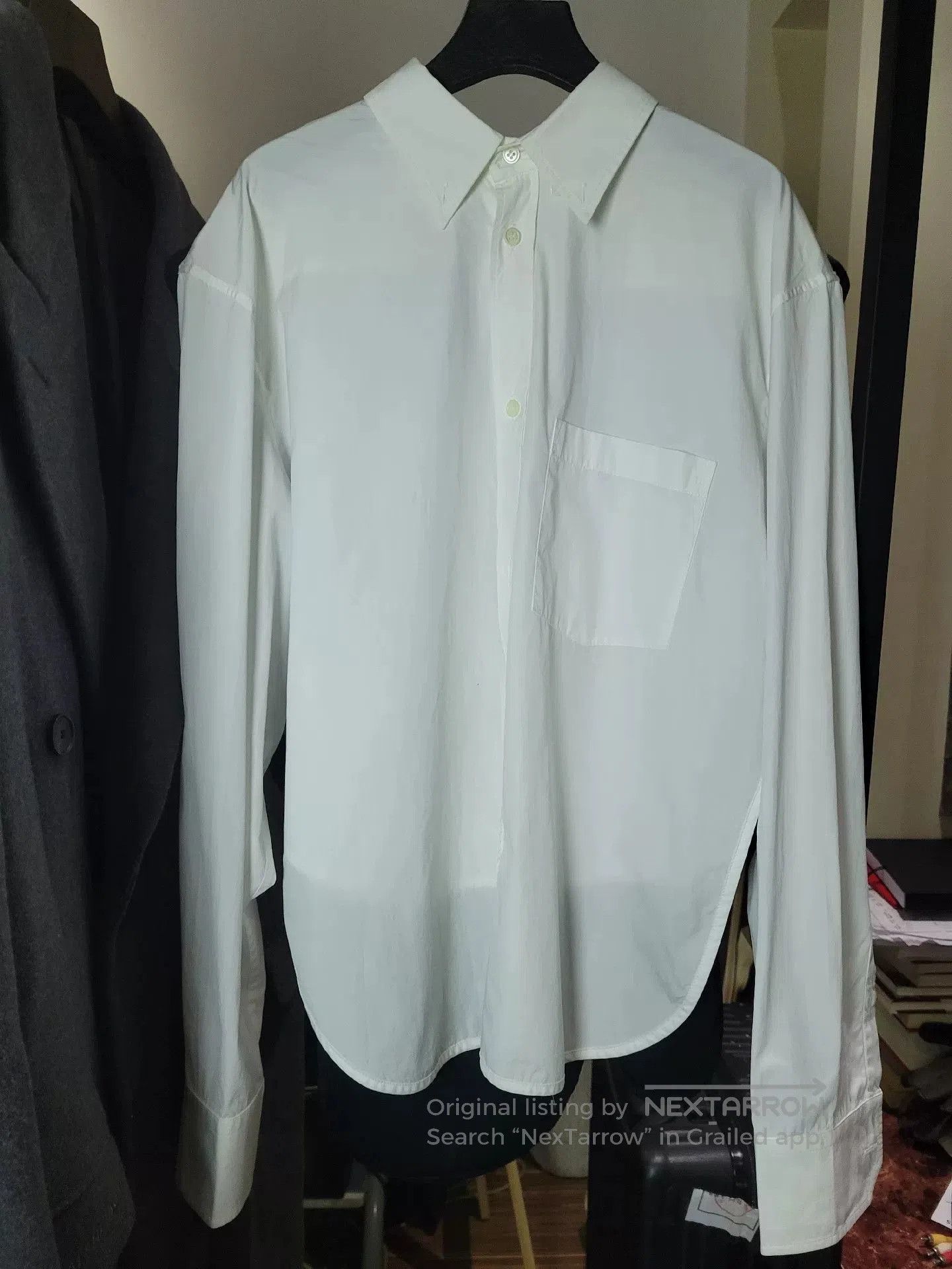 Balenciaga Balenciaga Biker Style Color Block Shirt. Size US S / EU 44-46 / 1 - 5 Thumbnail