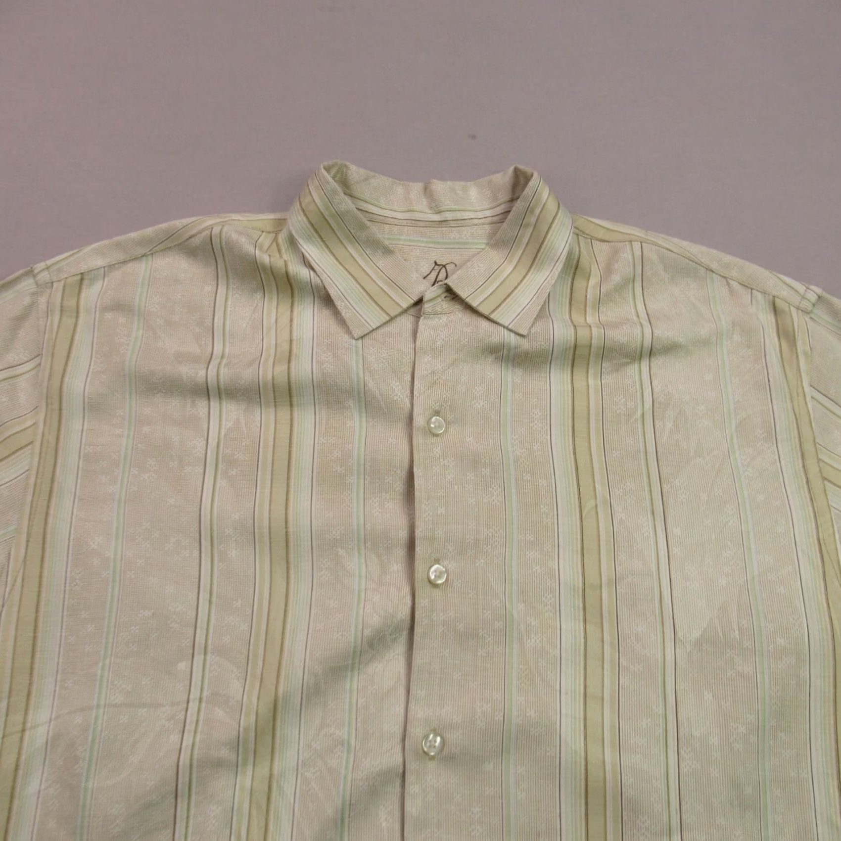 Tommy Bahama Tommy Bahama Shirt Mens XL Short Sleeve Button Front Stripes Casual Size US XL / EU 56 / 4 - 3 Thumbnail