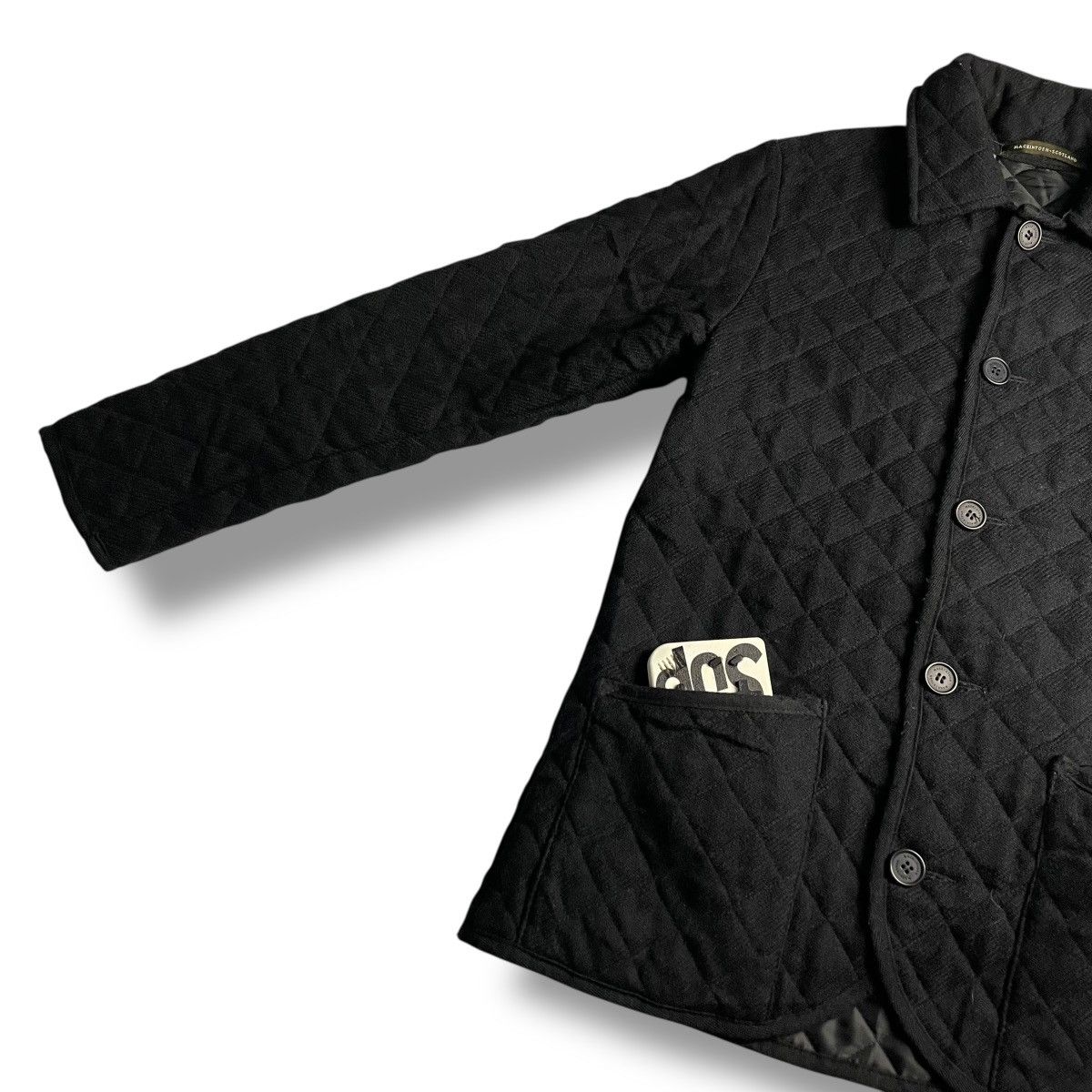 Mackintosh MACKINTOSH BUTTON UP QUILTED WOOL JACKET Size US M / EU 48-50 / 2 - 7 Thumbnail