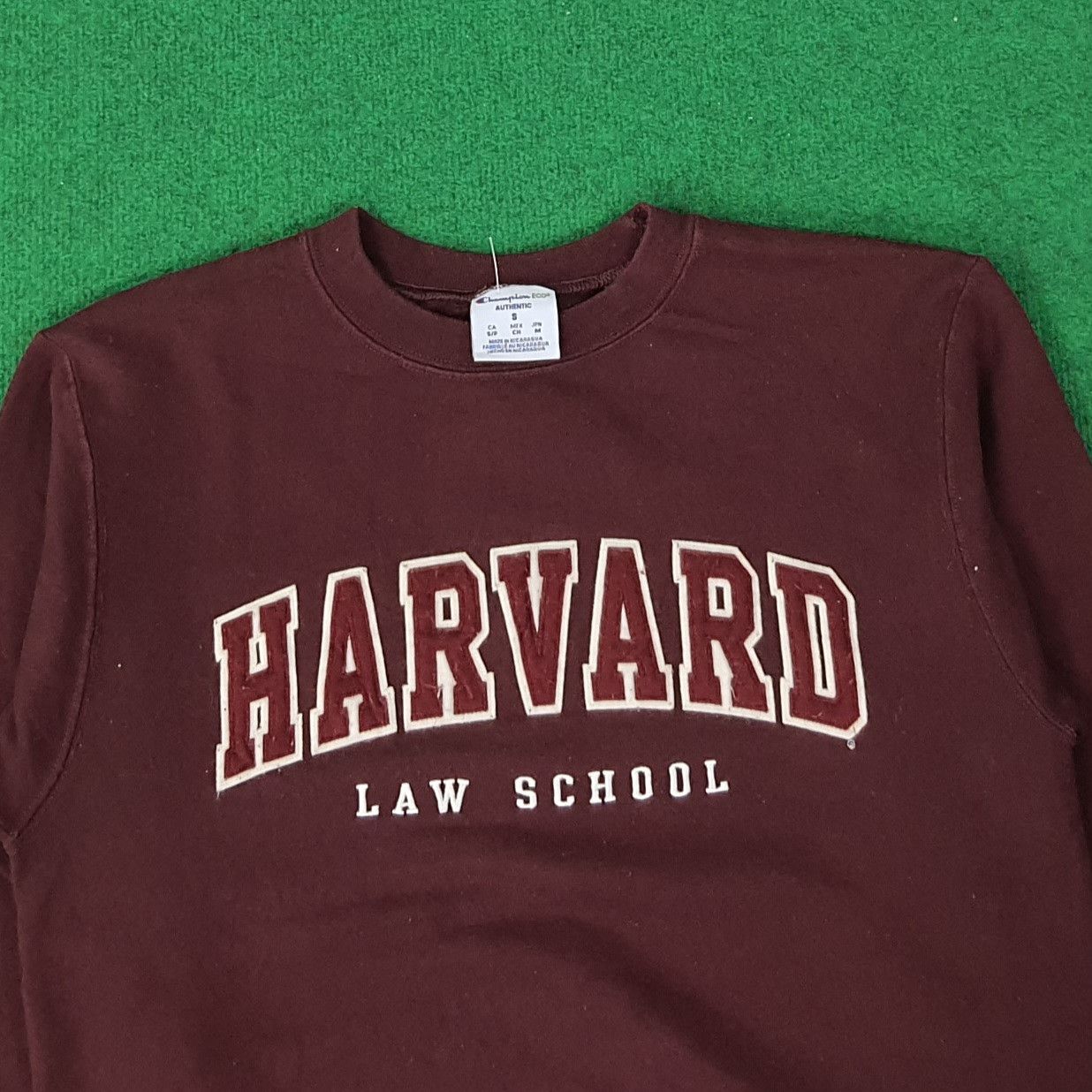 Champion Vintage Champion HARVARD Law School USA Sweatshirt C257N29 Size US S / EU 44-46 / 1 - 2 Thumbnail