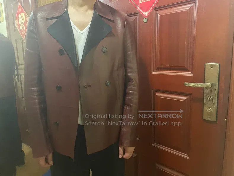 Valentino Valentino Double-breasted leather jacket Size US M / EU 48-50 / 2 - 4 Thumbnail