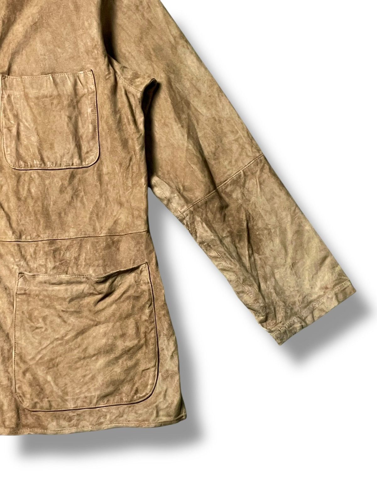 Vintage Vintage Peter Keen Leather Suede Jacket (45) Size US S / EU 44-46 / 1 - 5 Thumbnail