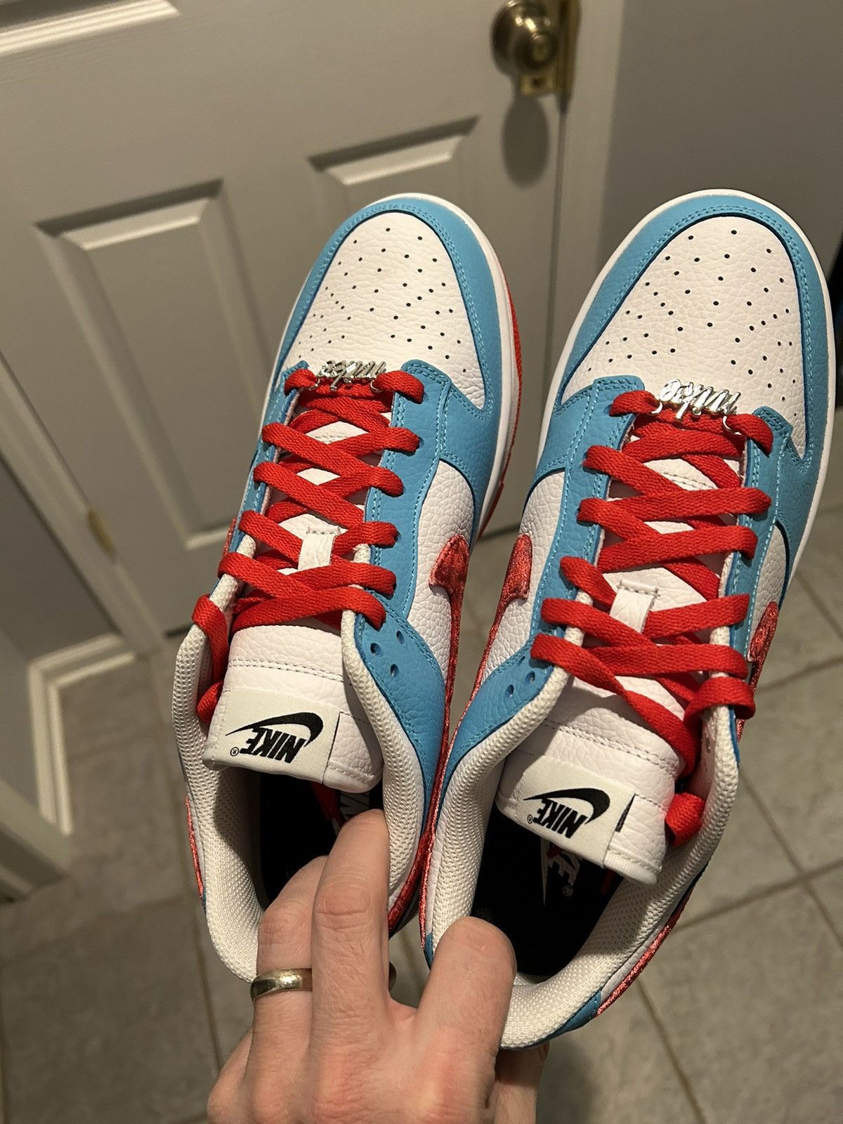 Nike Nike by you dunk low🔥 Size US 10 / EU 43 - 3 Thumbnail
