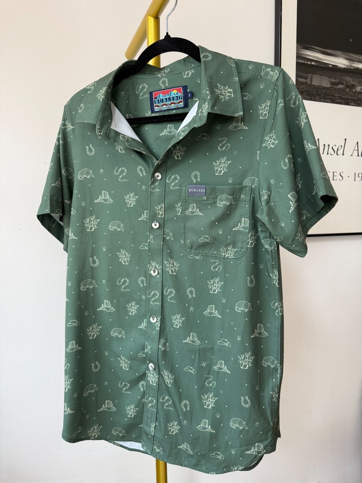 Other Burlebo Men’s Performance Polo Shirt Men's Armadillo & Snake Size US S / EU 44-46 / 1 - 1 Thumbnail