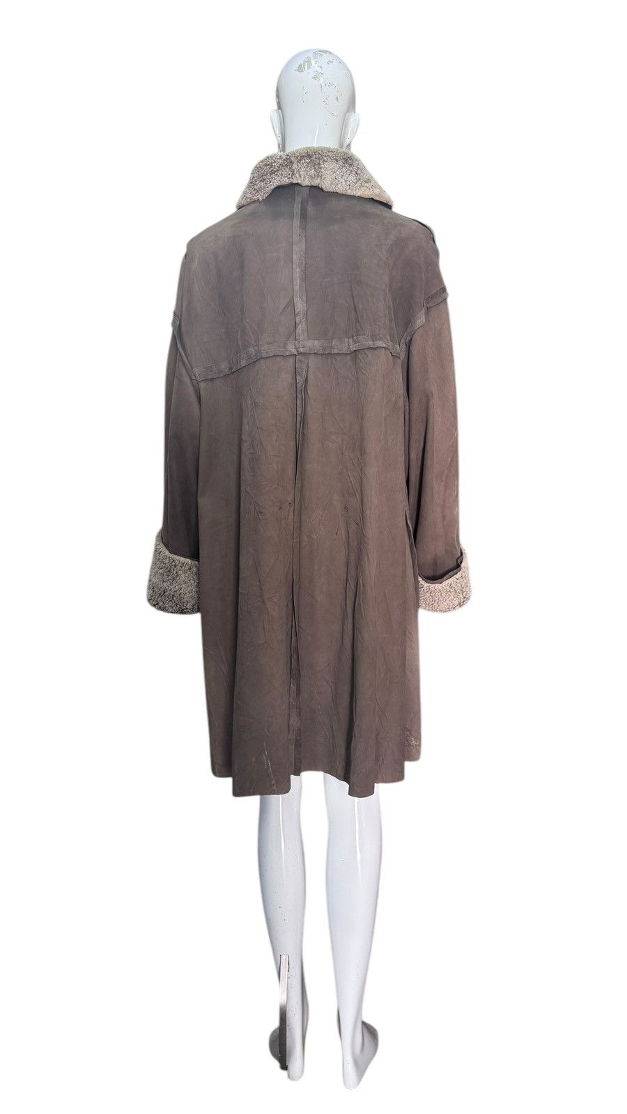 Fendi Fendi Pelle Leather Long Coat Size M / US 6-8 / IT 42-44 - 3 Thumbnail
