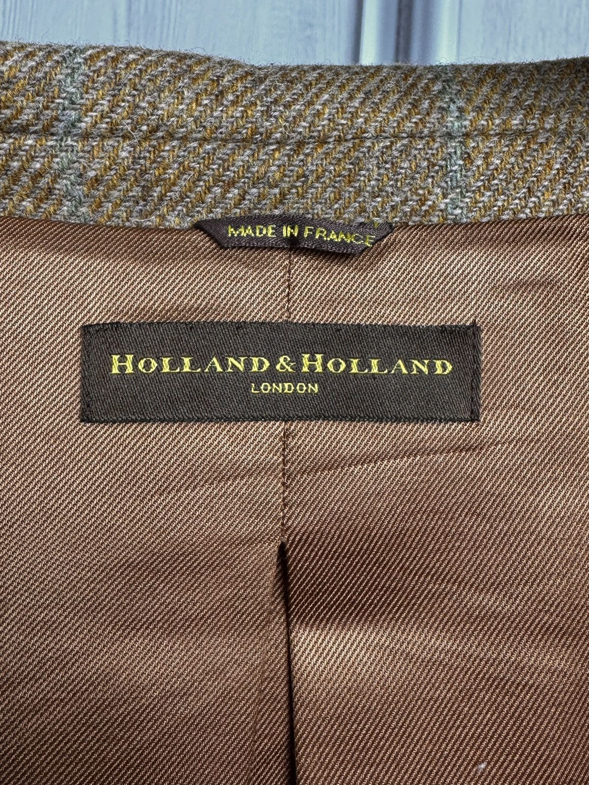 Holland & Holland Holland & Holland checkered tweed hunting blazer jacket 58 Size US XXL / EU 58 / 5 - 18 Thumbnail