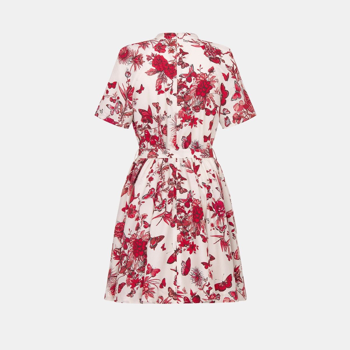 Dior o1bcso1str0225 Belted Shirt Dress in White Size M / US 6-8 / IT 42-44 - 2 Thumbnail