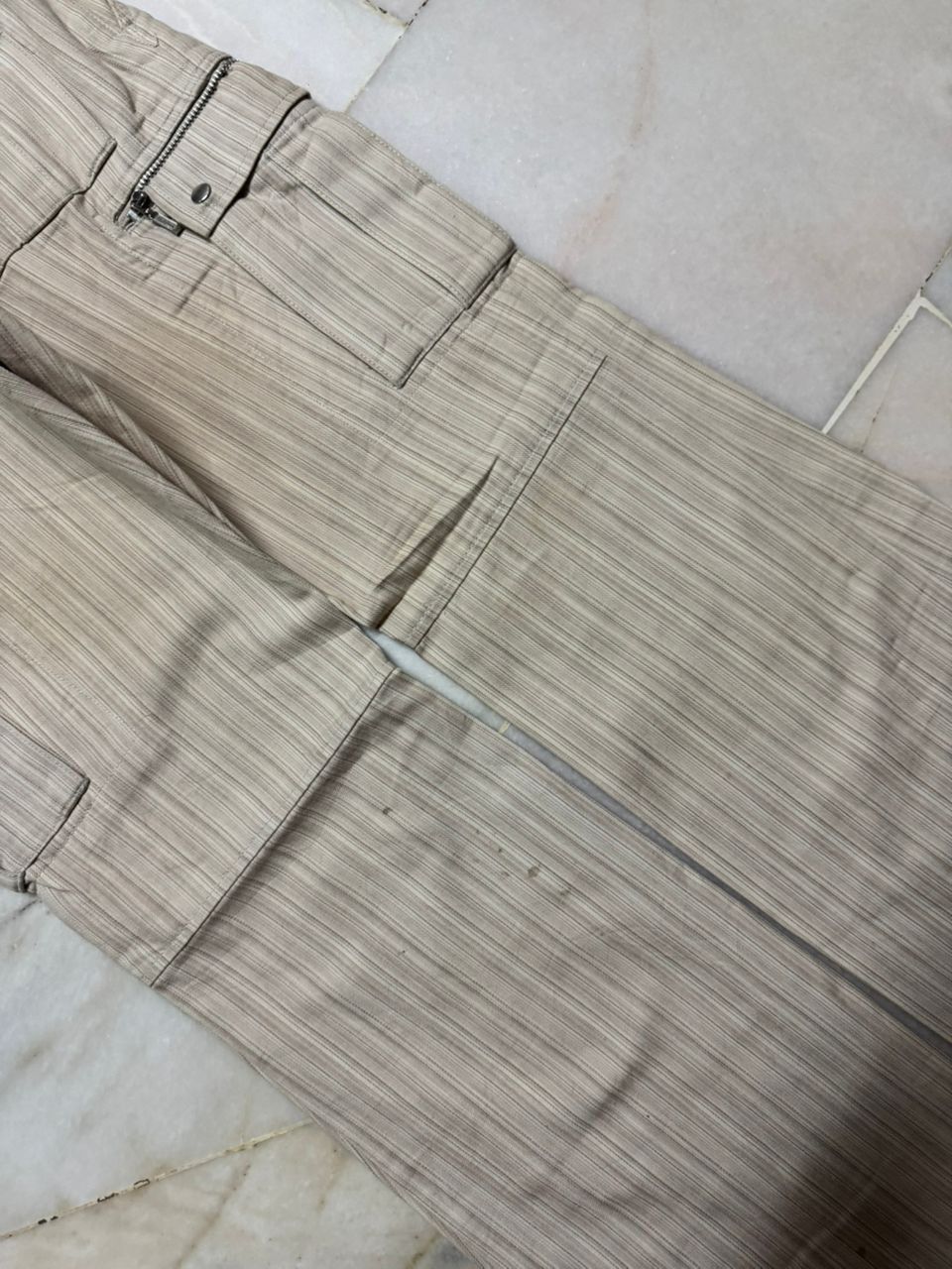 Tornado Mart 💥Flared💥Insane 90s Style SemanticDesign Plaid Dirty Bootcut Size US 30 / EU 46 - 20 Thumbnail