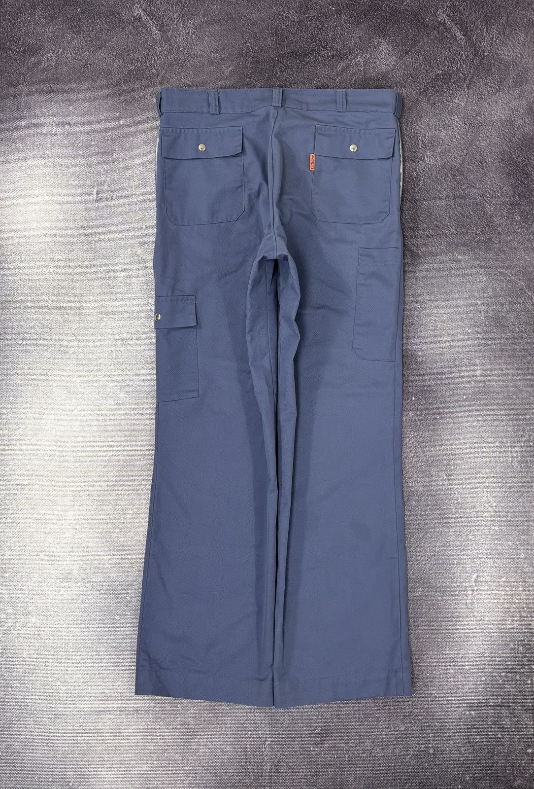 Other Vintage Lutteurs German/French Workwear Blue Utility Pants Size US 34 / EU 50 - 2 Thumbnail