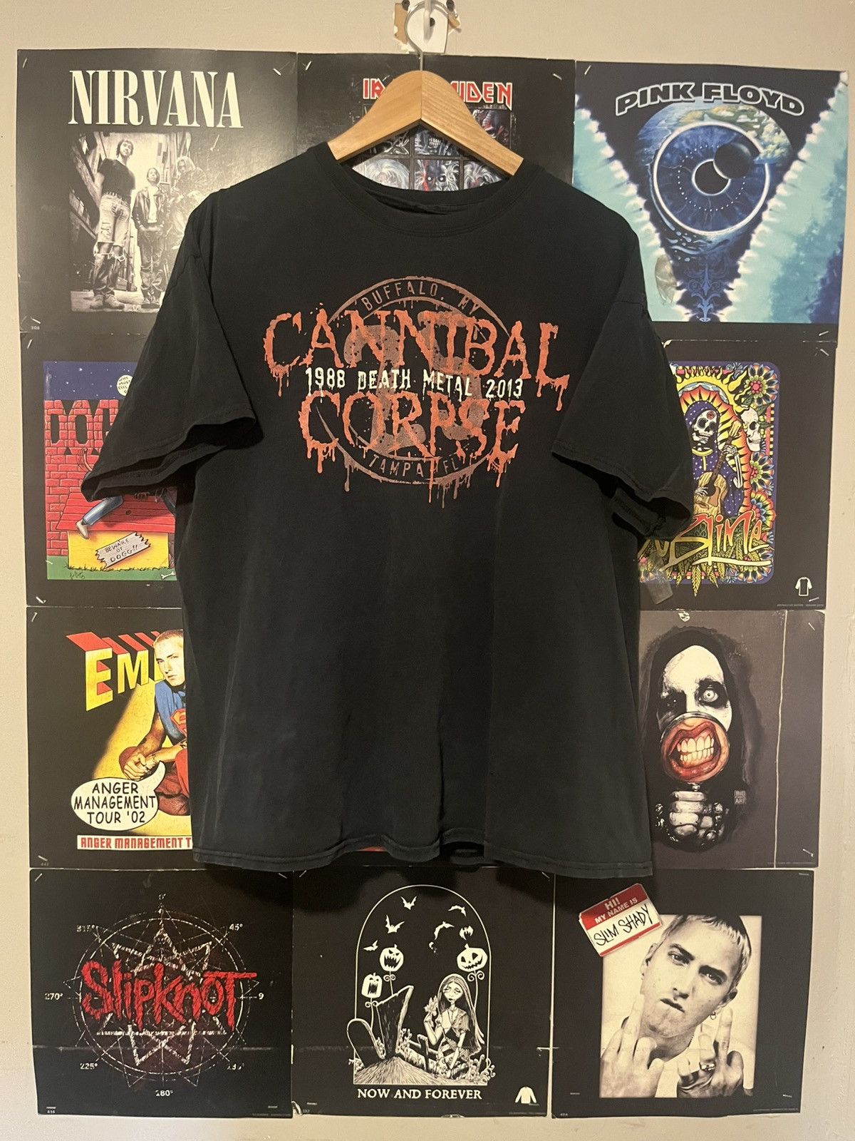 Vintage Y2K 2012 Cannibal Corpse Death Metal Tour tee