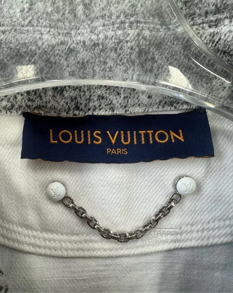 Louis Vuitton Louis Vuitton Grey and white starry sky gradient aged flow Size US XL / EU 56 / 4 - 3 Thumbnail