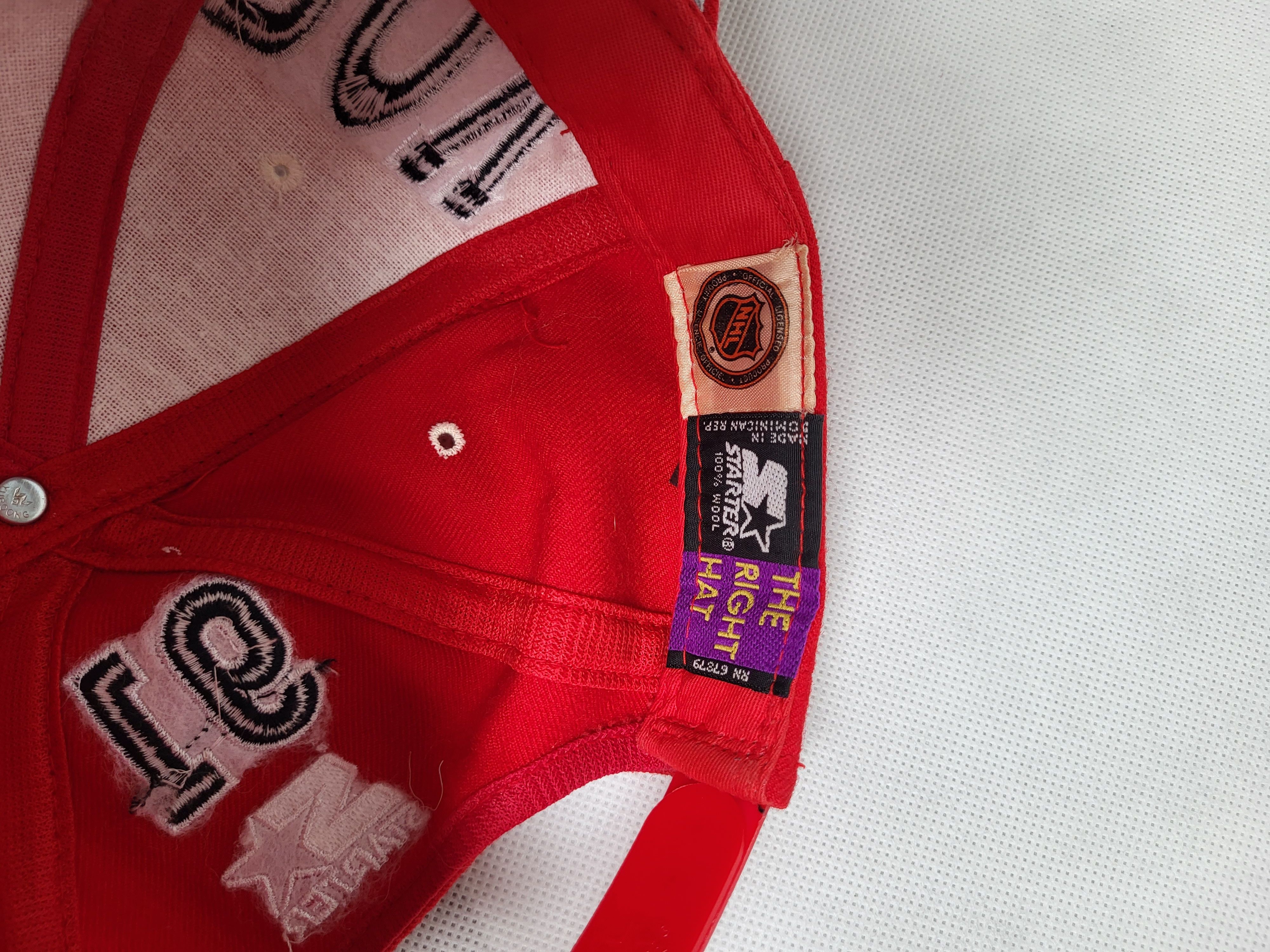 NHL Detroit Red Wings Fedorov NHL Starter vintage cap Size ONE SIZE - 6 Thumbnail