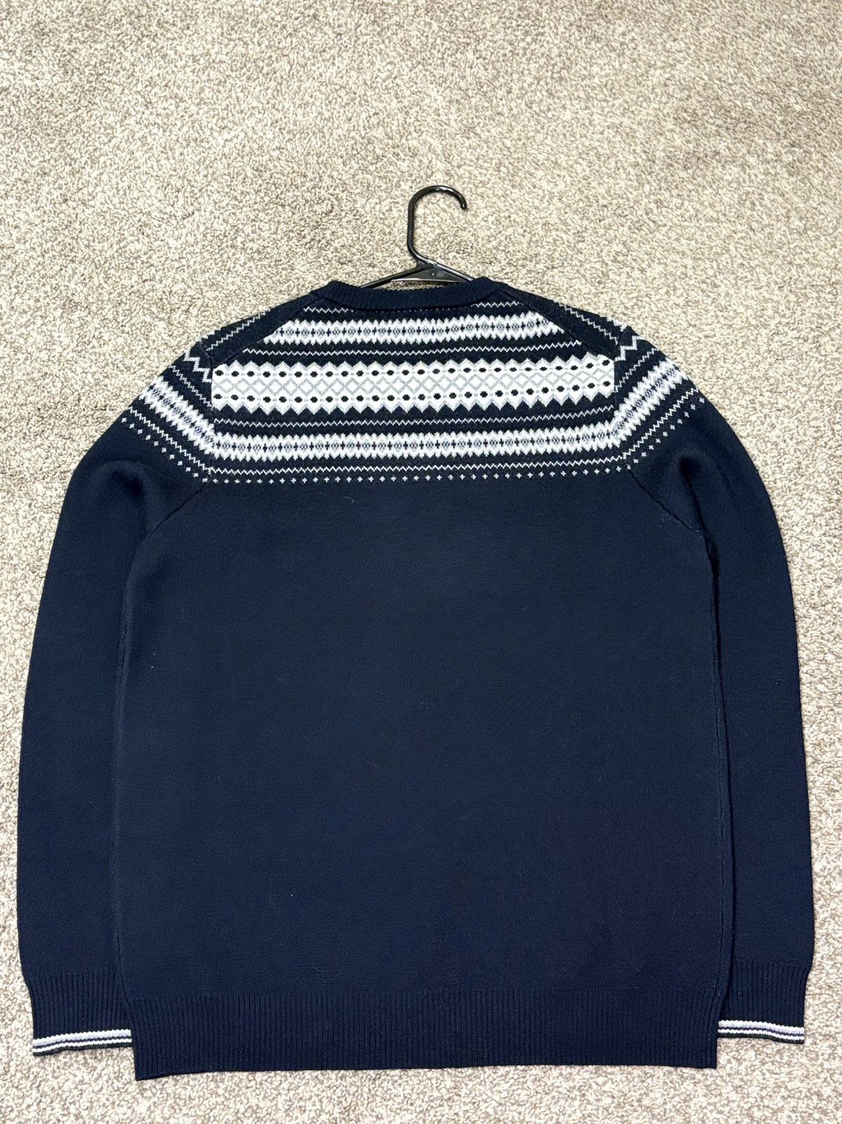 johnnie-O Johnnie-O Sweater Men’s Size Medium Wool Crewneck Navy Blue Size US M / EU 48-50 / 2 - 9 Thumbnail