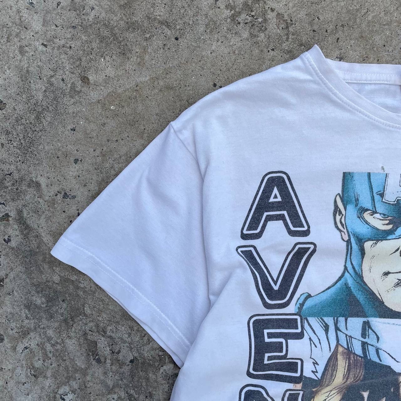 Marvel Comics VTG Avengers Assemble T-shirts Marvel Big Logo DC Cartoon Size US M / EU 48-50 / 2 - 11 Thumbnail