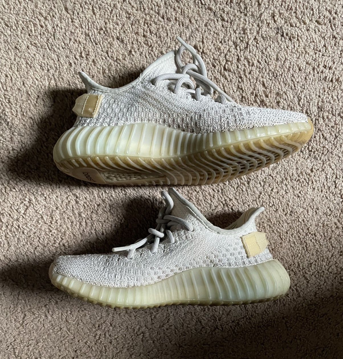 Yeezy Adidas Yeezy Boost 350 V2 'Light' size 6.5-7 women’s. Size US 7 / IT 37 - 1 Thumbnail