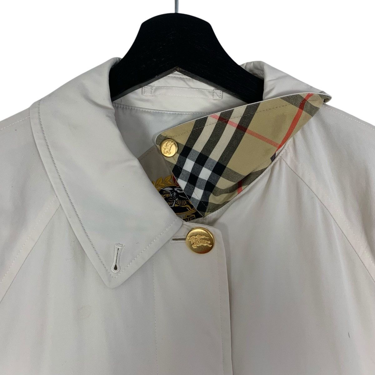 Burberry Vintage Burberry London Designer Luxury Trench Coat Size L / US 10 / IT 46 - 4 Thumbnail