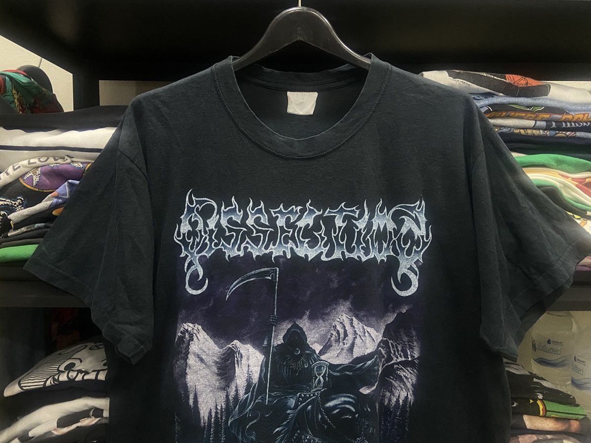 Band Tees Vintage 90s Dissection Black Death Metal tour Band TShirt Size US L / EU 52-54 / 3 - 2 Thumbnail