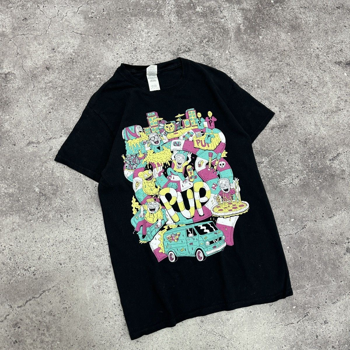 Band Tees Vintage 00s Pup Rock Band Punk tee Canada y2k tour og hype Size US S / EU 44-46 / 1 - 3 Thumbnail