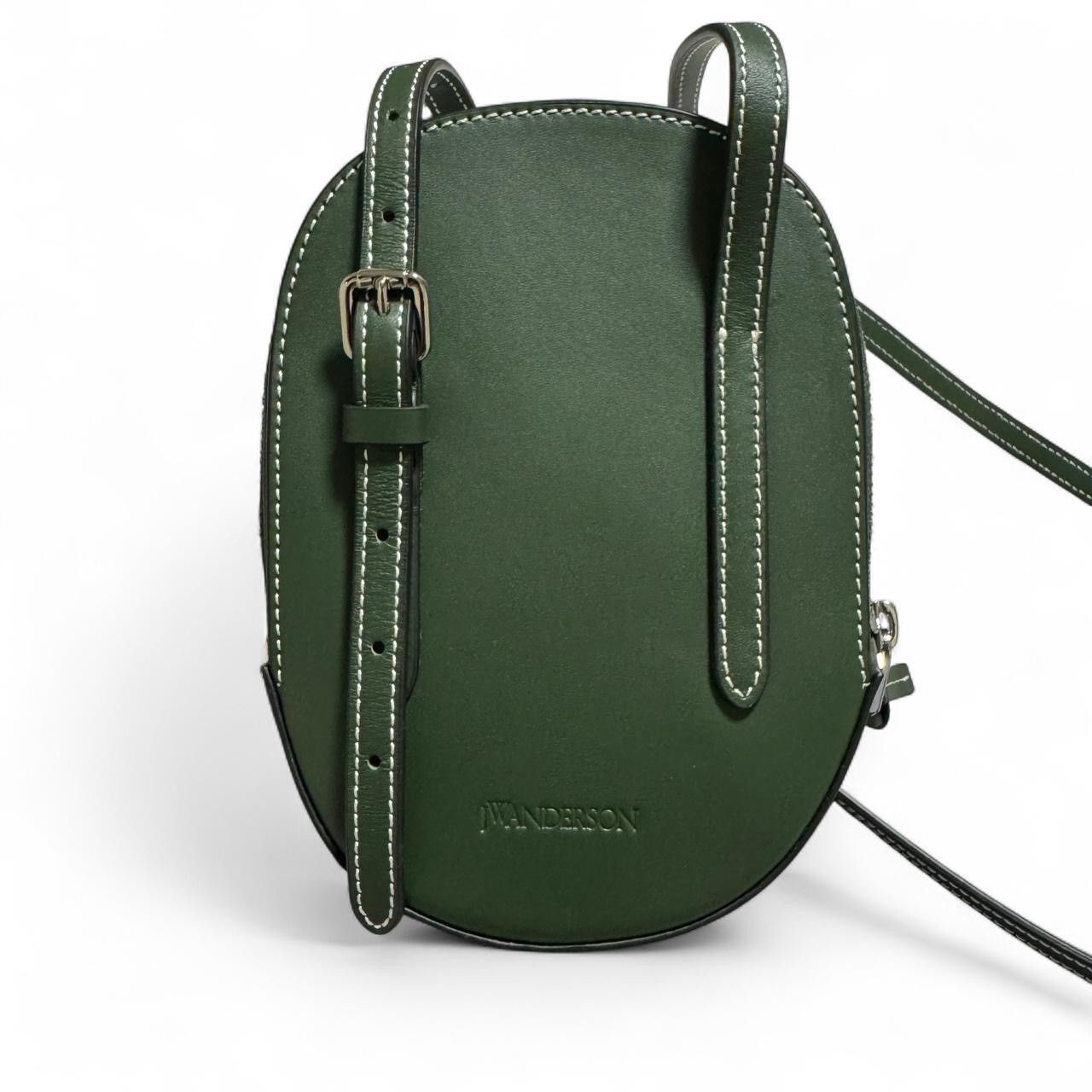 JW Anderson JW Anderson green leather baseball cap with adjustable strap Size ONE SIZE - 5 Thumbnail