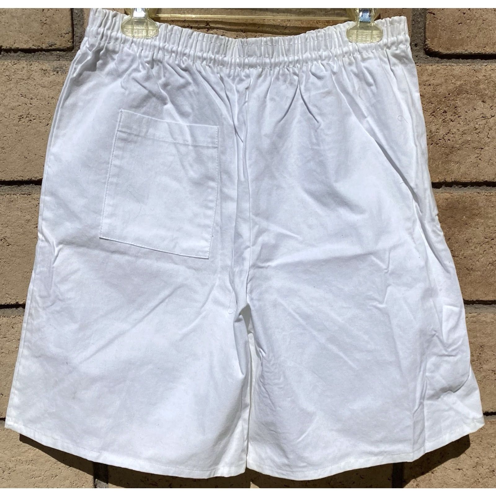 Vintage VINTAGE HBO Cinemax Summer Of 88 Graphics Shorts Drawstring White Cotton Size L Mens Shorts Size US 33 - 5 Thumbnail